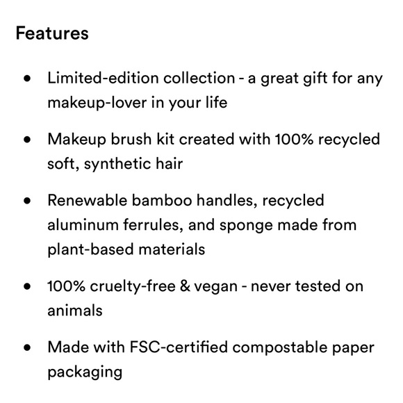 Limited Edition Shimmer + Shine ~ 7-Piece Makeup Brush & Sponge Gift Set ~ NEW - Picture 5 of 8